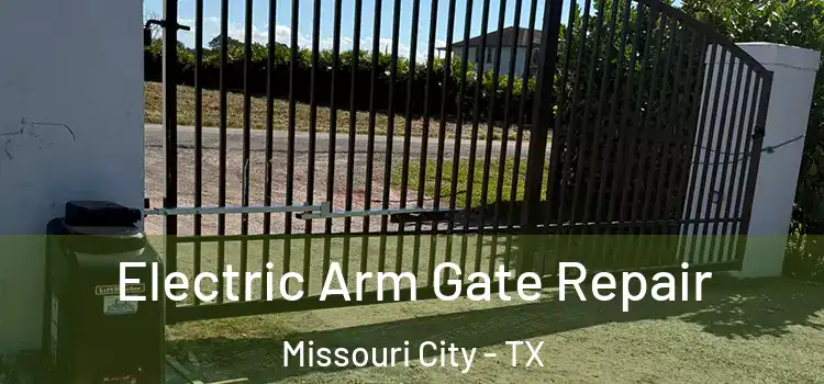 Electric Arm Gate Repair Missouri City - TX